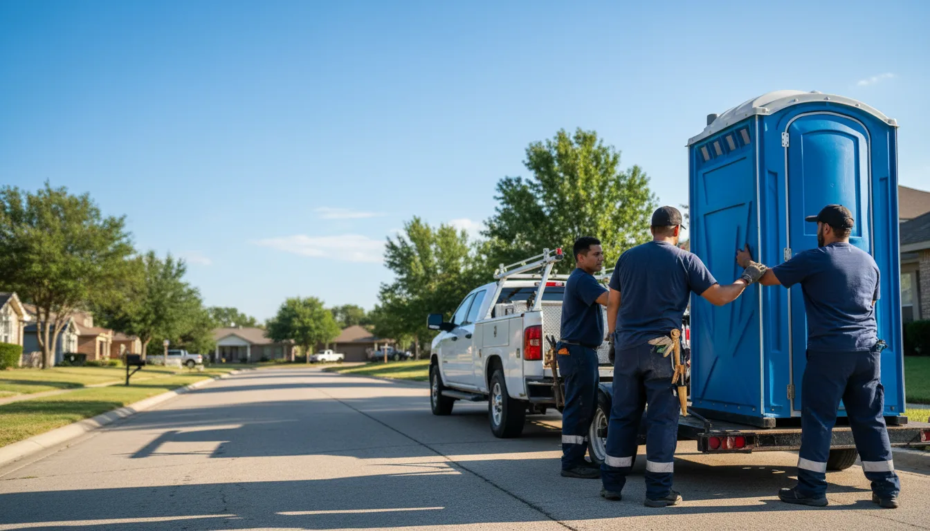 Portable Toilet Rental in Hampton, IL near me